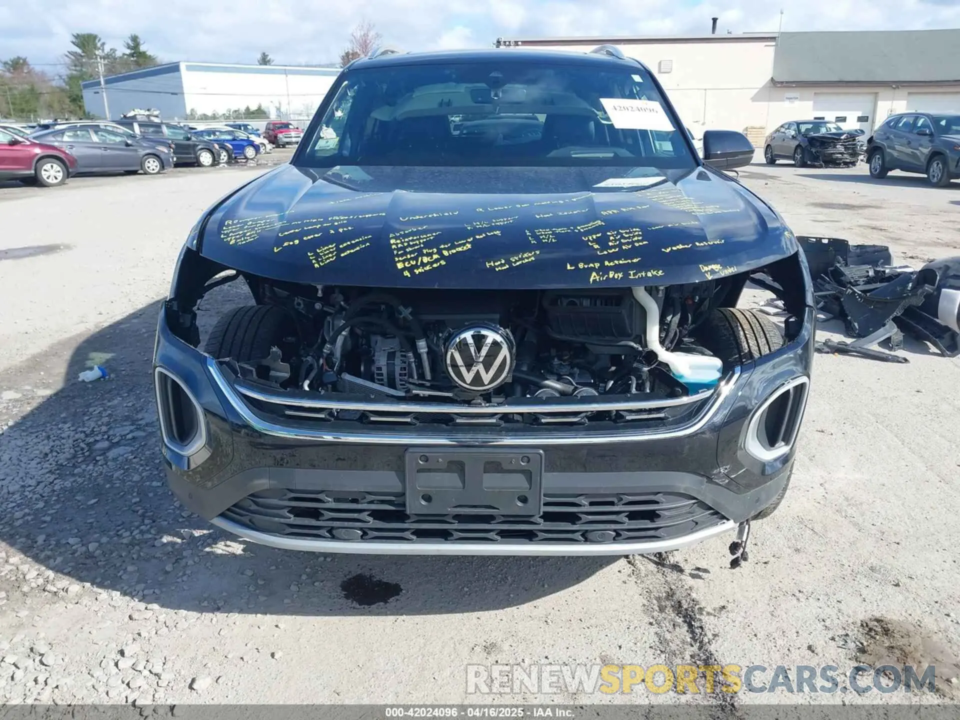 6 Photograph of a damaged car 1V2BR2CA9RC513000 VOLKSWAGEN ATLAS 2024