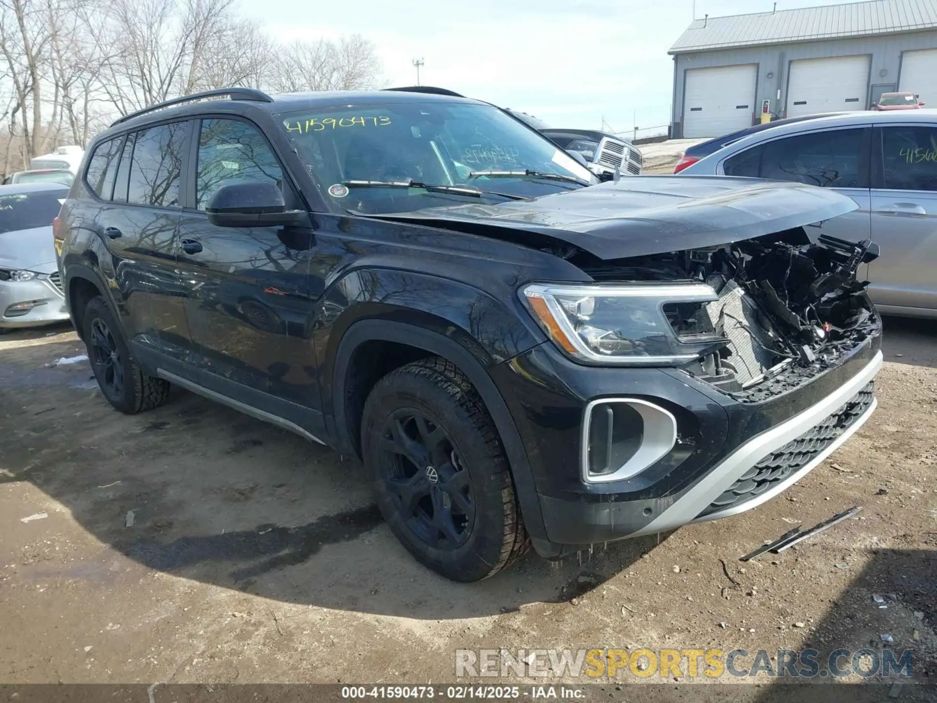 1 Photograph of a damaged car 1V2CR2CA1RC579660 VOLKSWAGEN ATLAS 2024