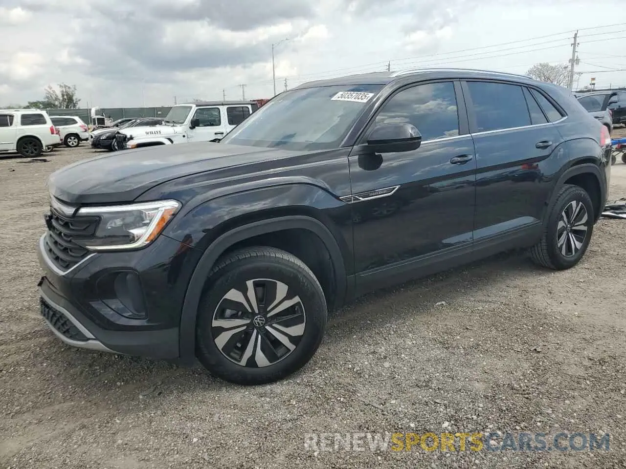 1 Photograph of a damaged car 1V2DE2CA8RC236764 VOLKSWAGEN ATLAS 2024