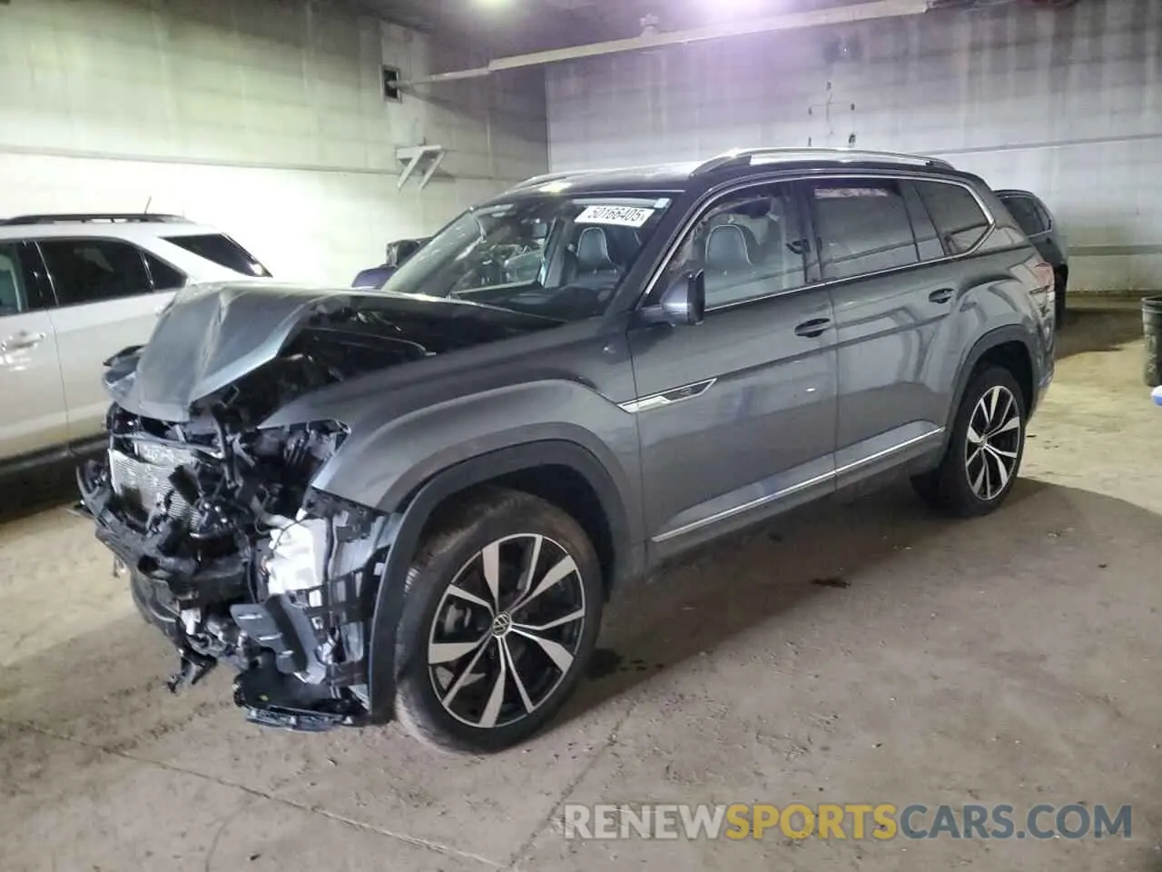 1 Photograph of a damaged car 1V2FR2CA2RC604658 VOLKSWAGEN ATLAS 2024