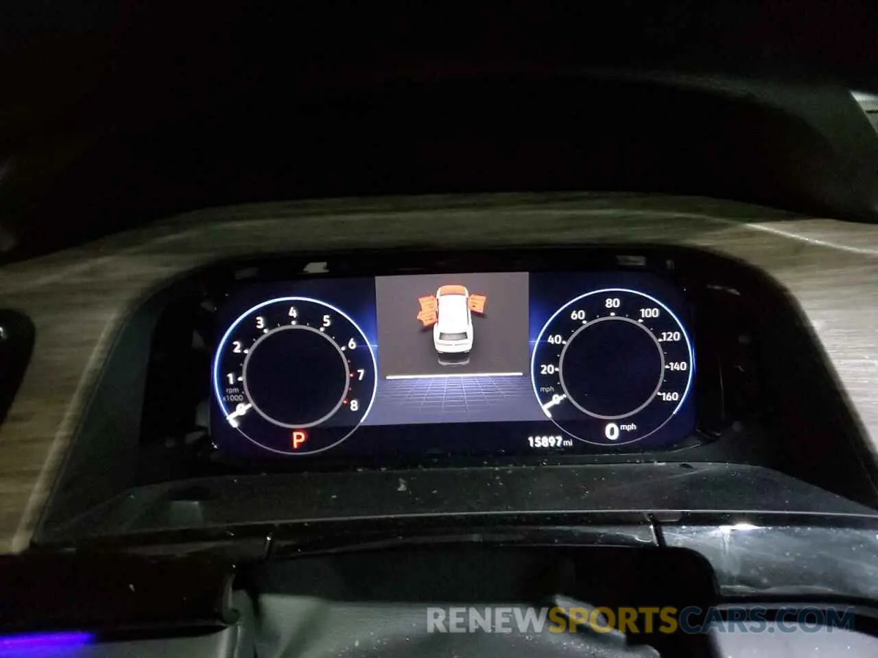 9 Photograph of a damaged car 1V2FR2CA2RC604658 VOLKSWAGEN ATLAS 2024