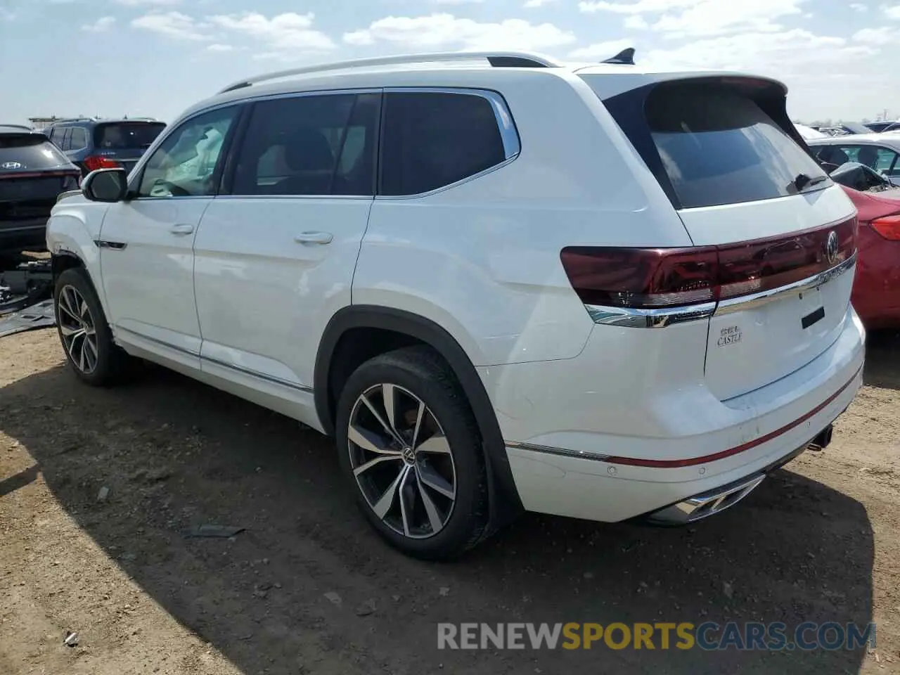 2 Photograph of a damaged car 1V2FR2CA5RC541216 VOLKSWAGEN ATLAS 2024
