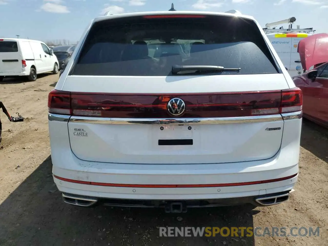 6 Photograph of a damaged car 1V2FR2CA5RC541216 VOLKSWAGEN ATLAS 2024