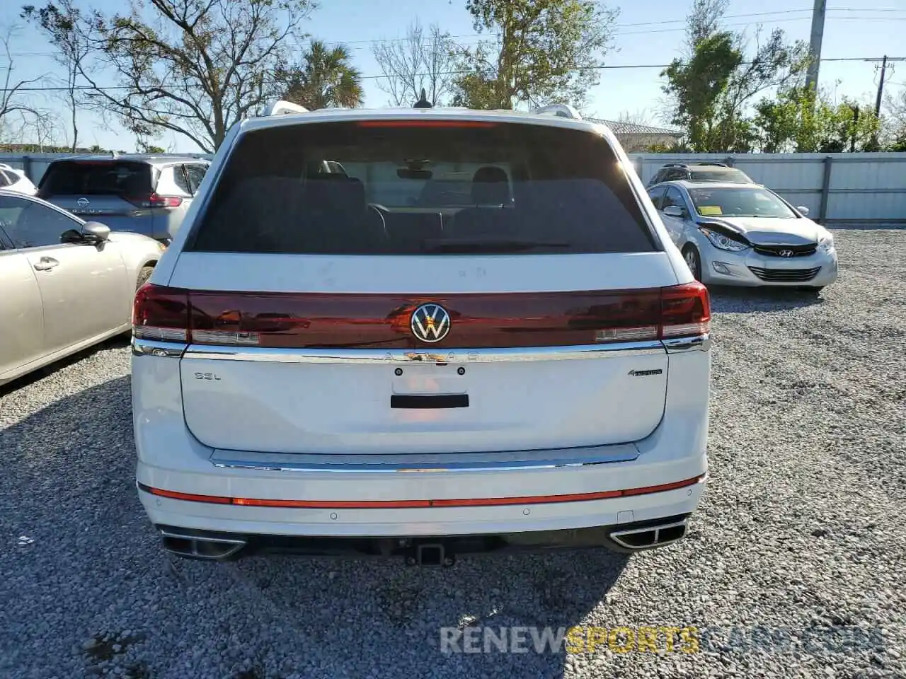 6 Photograph of a damaged car 1V2FR2CA6RC552578 VOLKSWAGEN ATLAS 2024