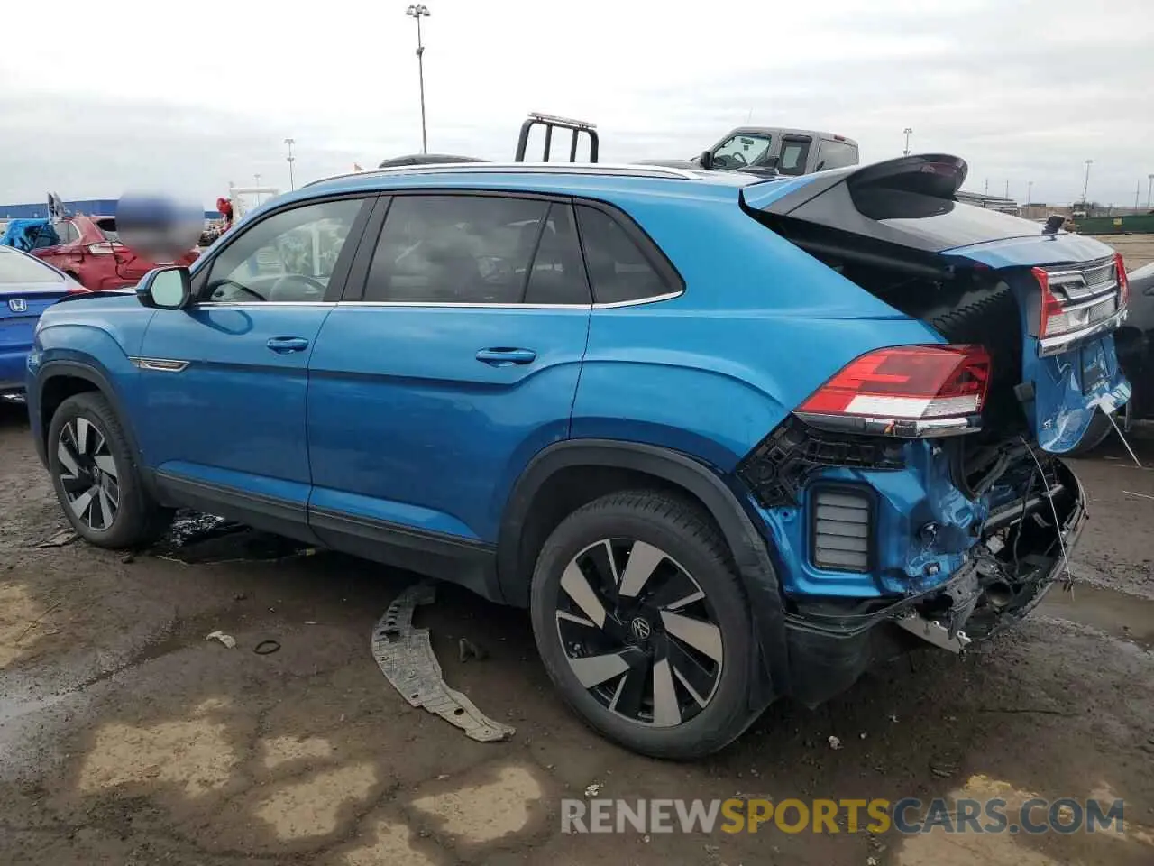 2 Photograph of a damaged car 1V2HE2CA7RC214871 VOLKSWAGEN ATLAS 2024