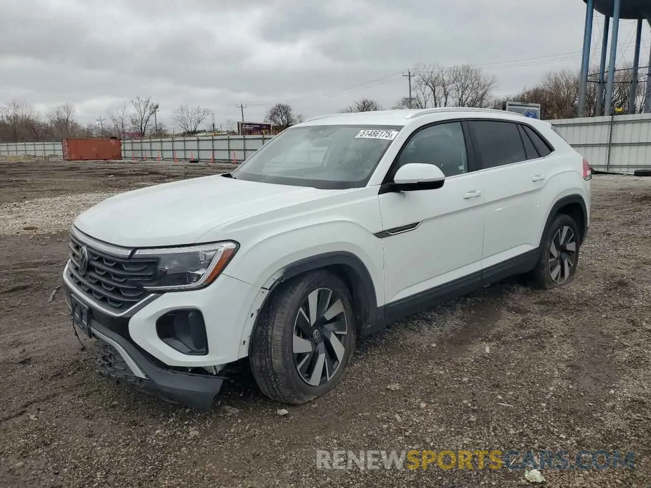 1 Photograph of a damaged car 1V2HE2CA9RC215939 VOLKSWAGEN ATLAS 2024