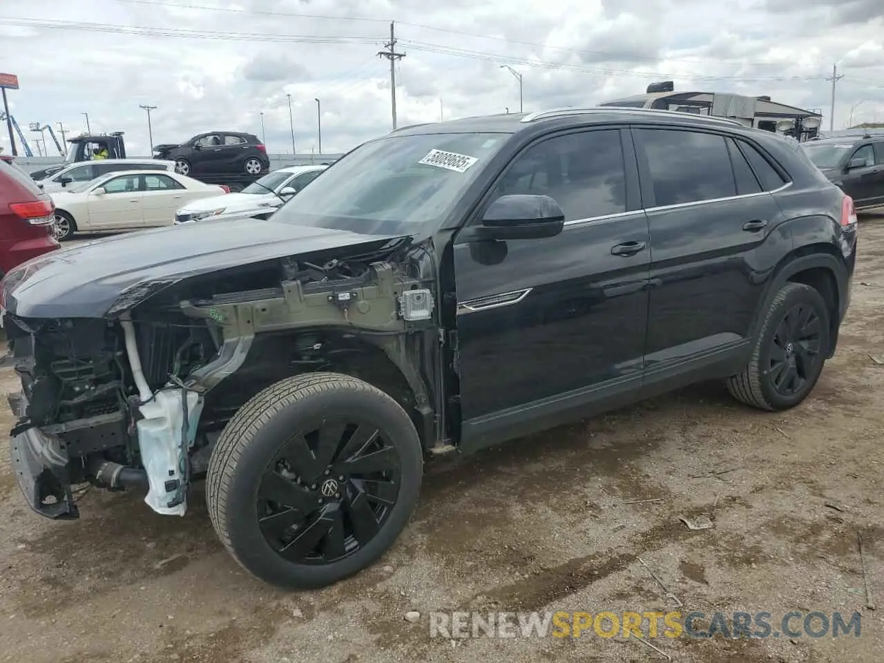 1 Photograph of a damaged car 1V2HE2CA9RC248407 VOLKSWAGEN ATLAS 2024