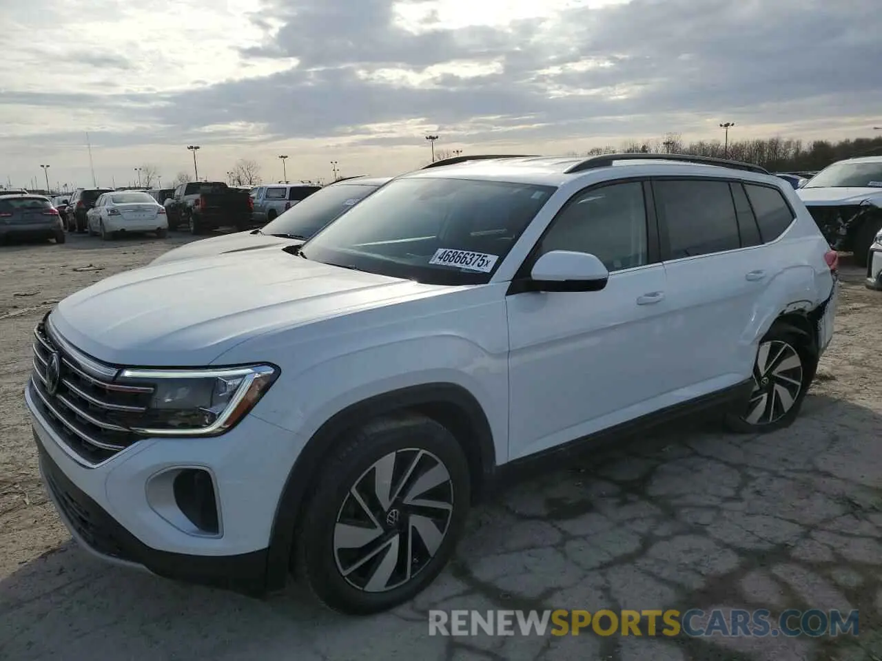 1 Photograph of a damaged car 1V2HR2CA3RC500835 VOLKSWAGEN ATLAS 2024