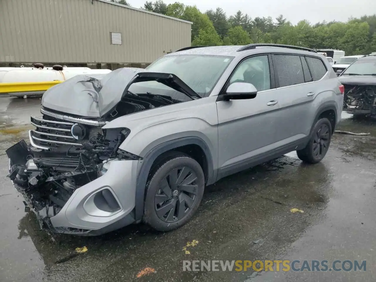 1 Photograph of a damaged car 1V2HR2CAXRC525442 VOLKSWAGEN ATLAS 2024