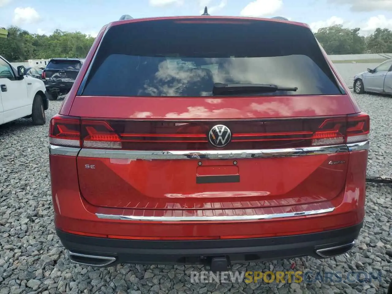 6 Photograph of a damaged car 1V2HR2CAXRC552608 VOLKSWAGEN ATLAS 2024