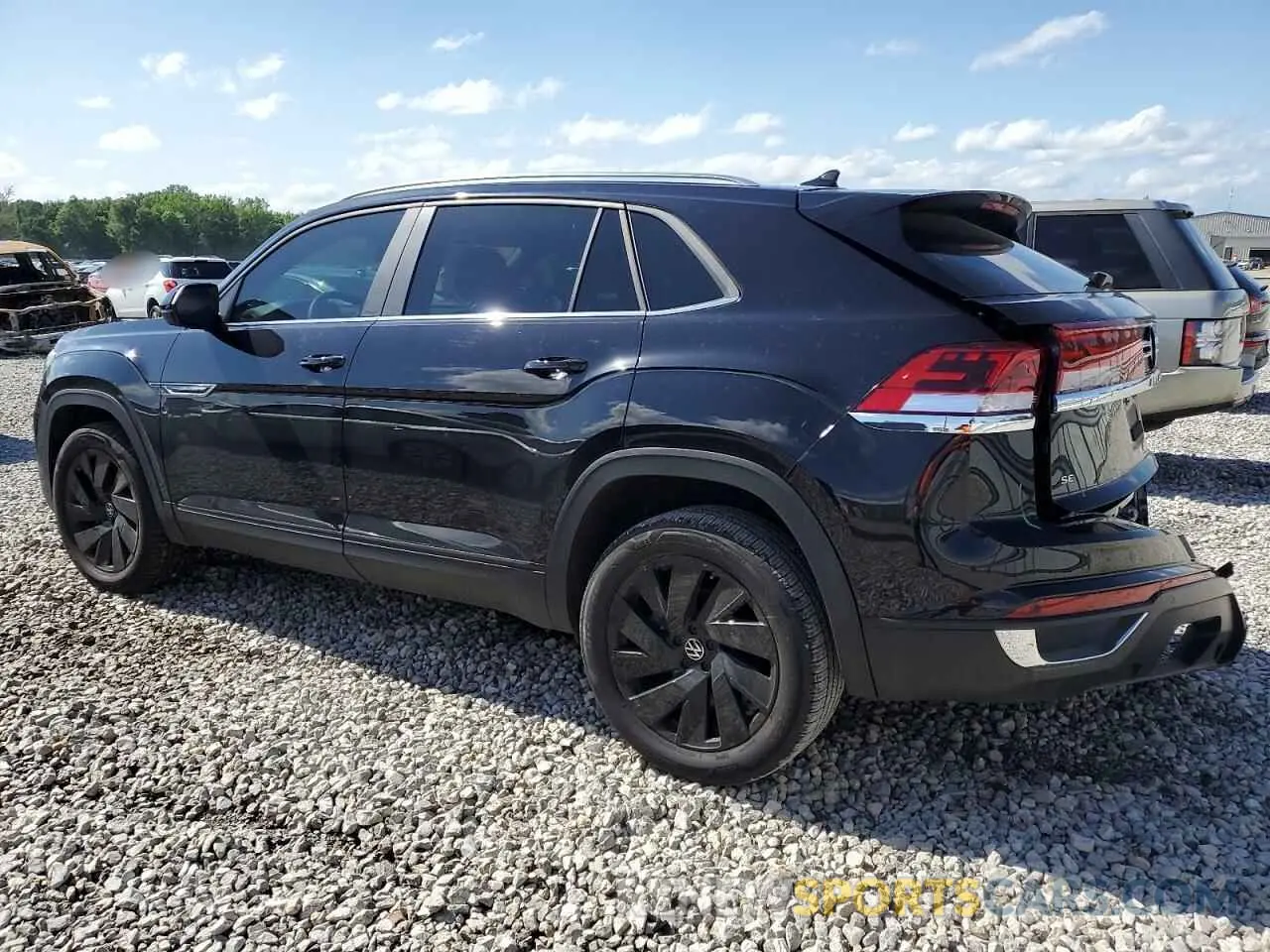 2 Photograph of a damaged car 1V2JE2CA3RC213573 VOLKSWAGEN ATLAS 2024