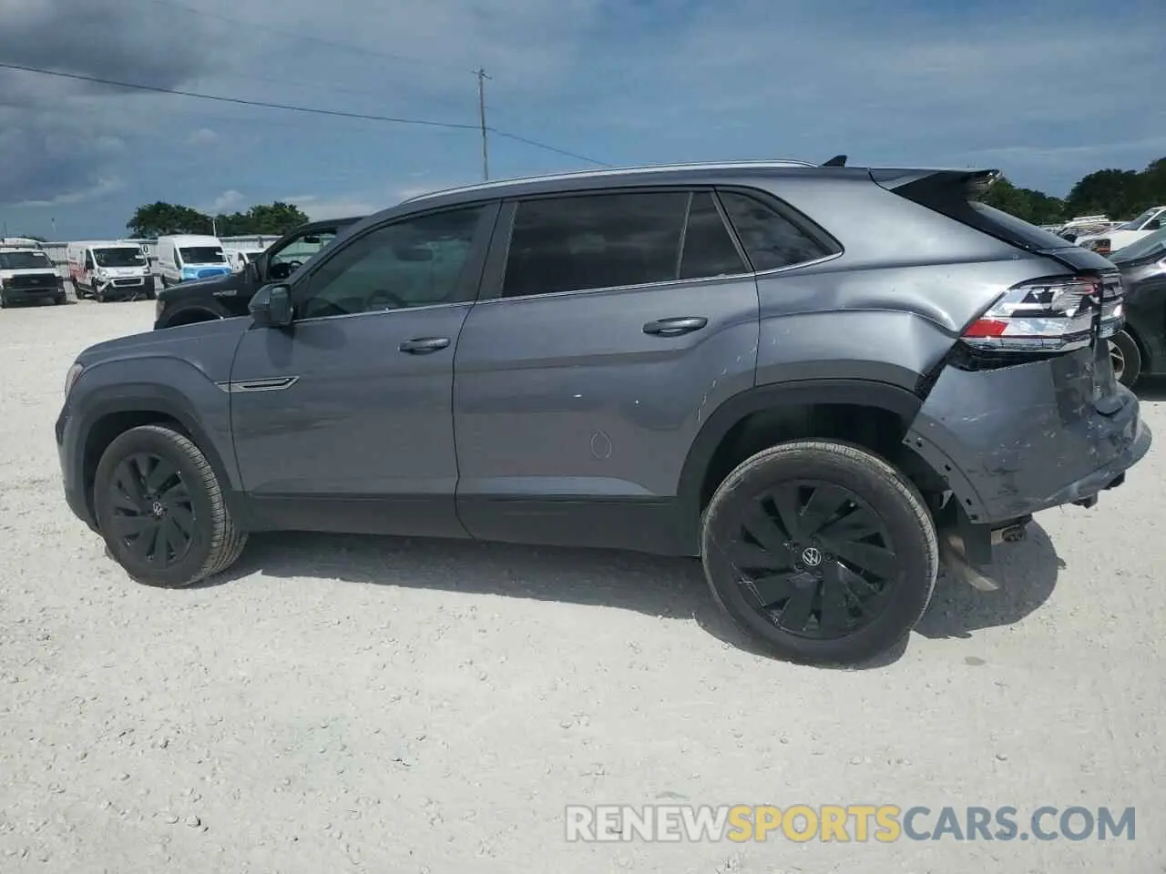 2 Photograph of a damaged car 1V2JE2CA4RC245786 VOLKSWAGEN ATLAS 2024