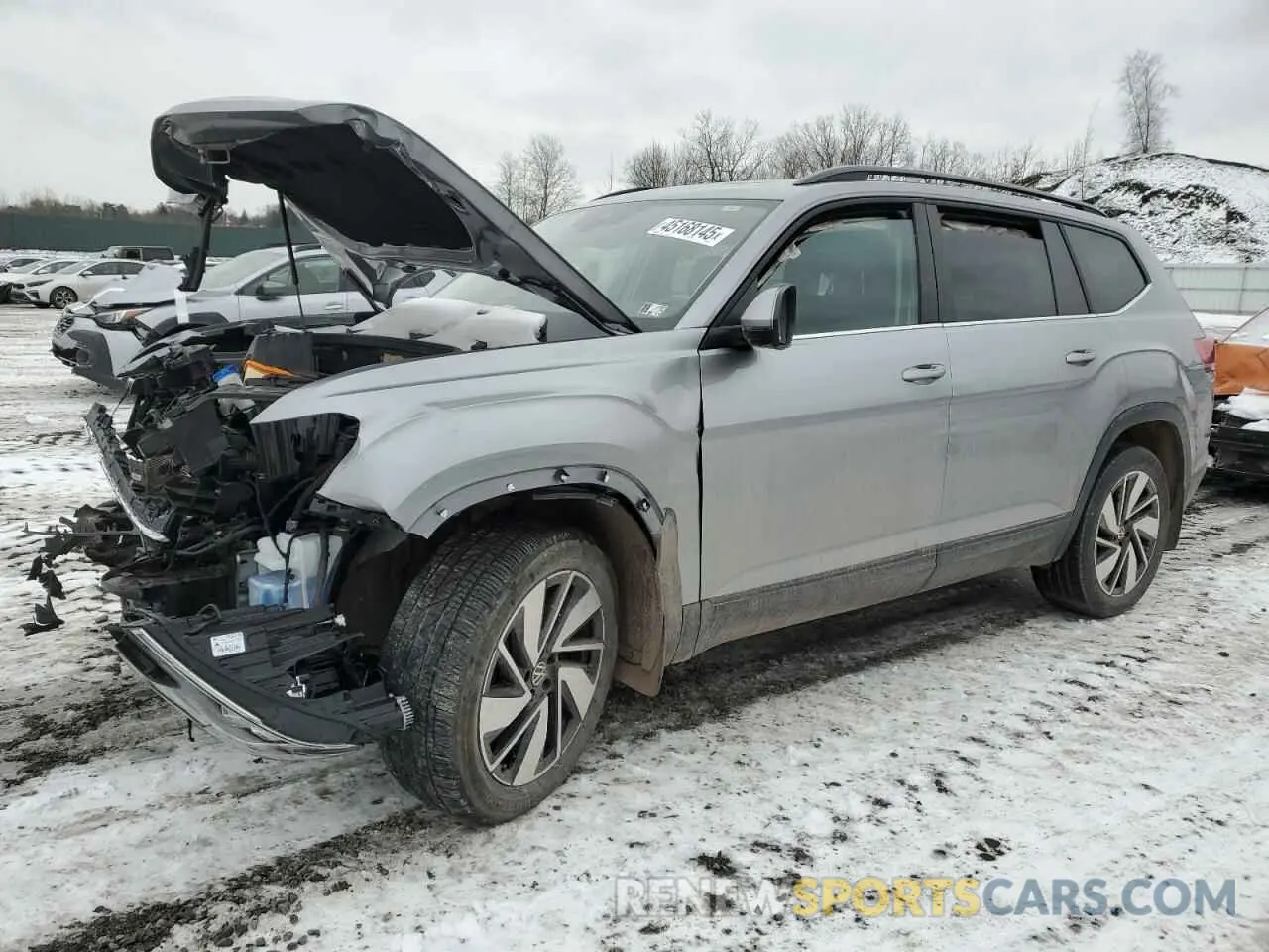 1 Photograph of a damaged car 1V2JR2CA0RC511051 VOLKSWAGEN ATLAS 2024