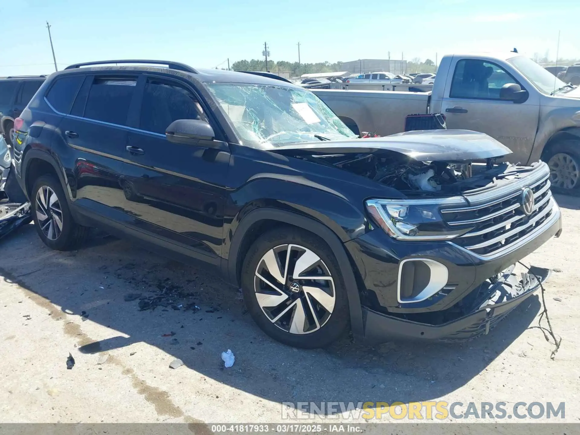 1 Photograph of a damaged car 1V2JR2CA9RC591577 VOLKSWAGEN ATLAS 2024