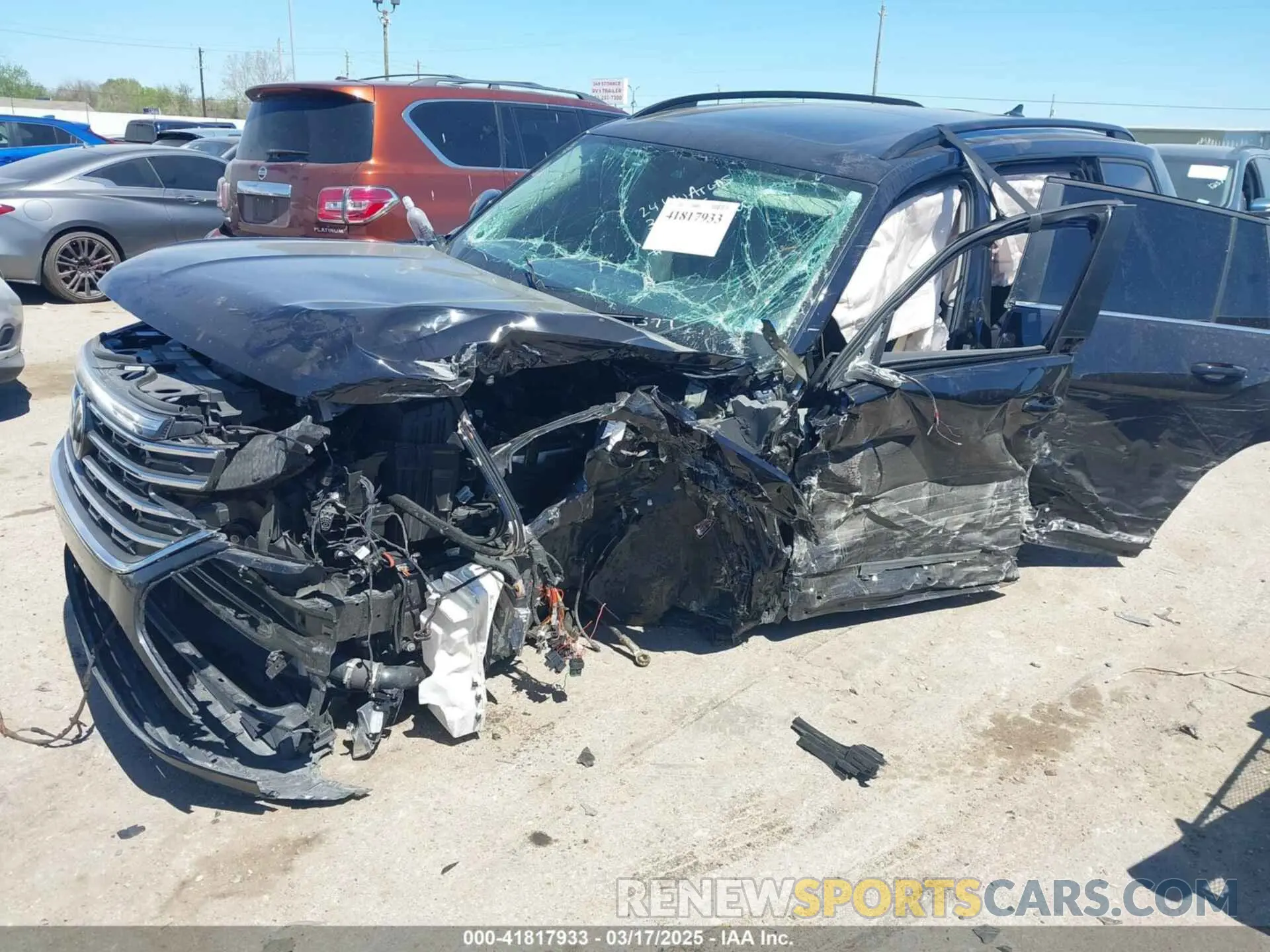 2 Photograph of a damaged car 1V2JR2CA9RC591577 VOLKSWAGEN ATLAS 2024