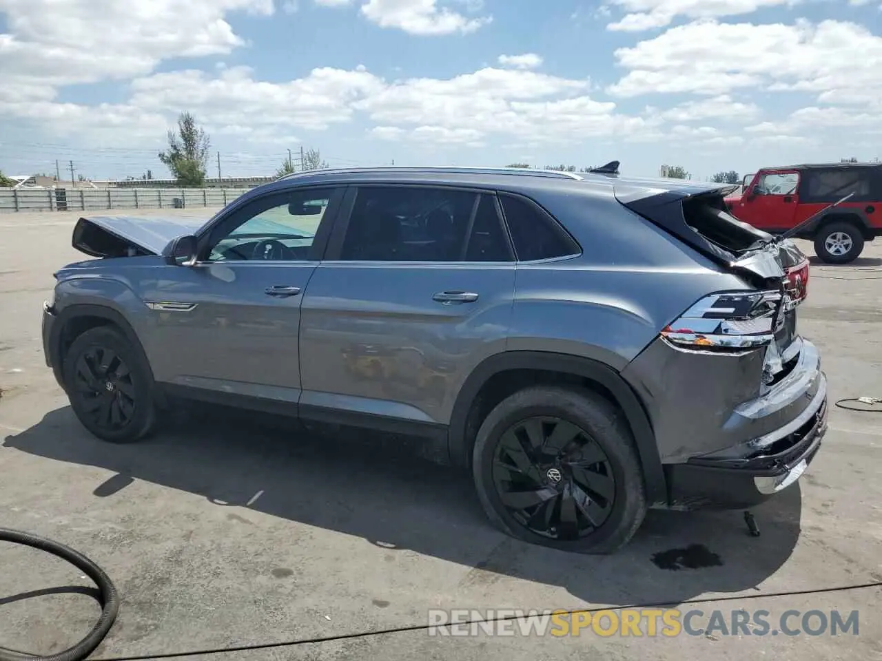 2 Photograph of a damaged car 1V2KE2CA3RC215845 VOLKSWAGEN ATLAS 2024