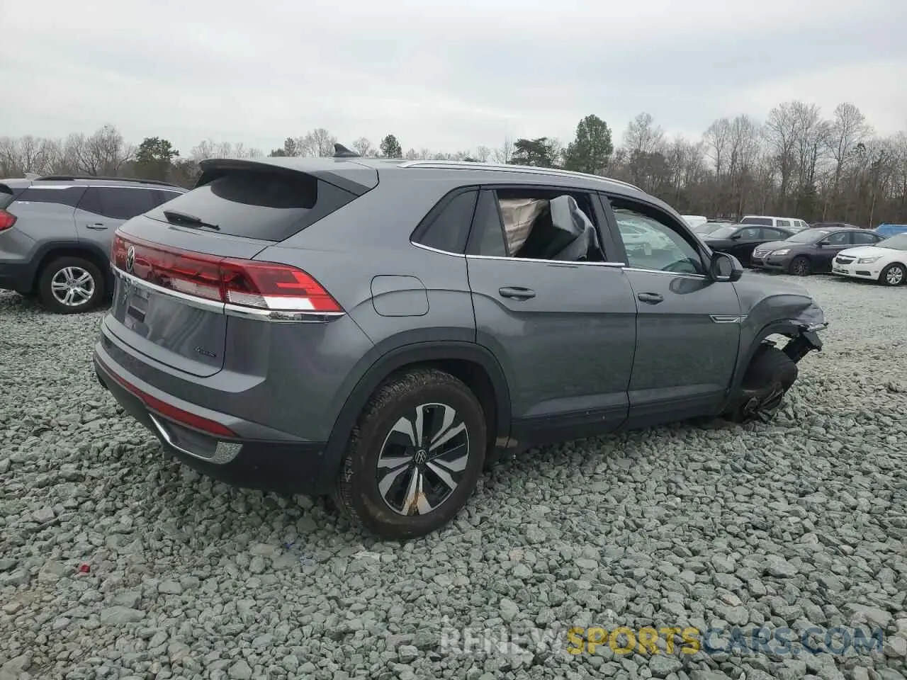 3 Photograph of a damaged car 1V2LE2CA2RC203724 VOLKSWAGEN ATLAS 2024