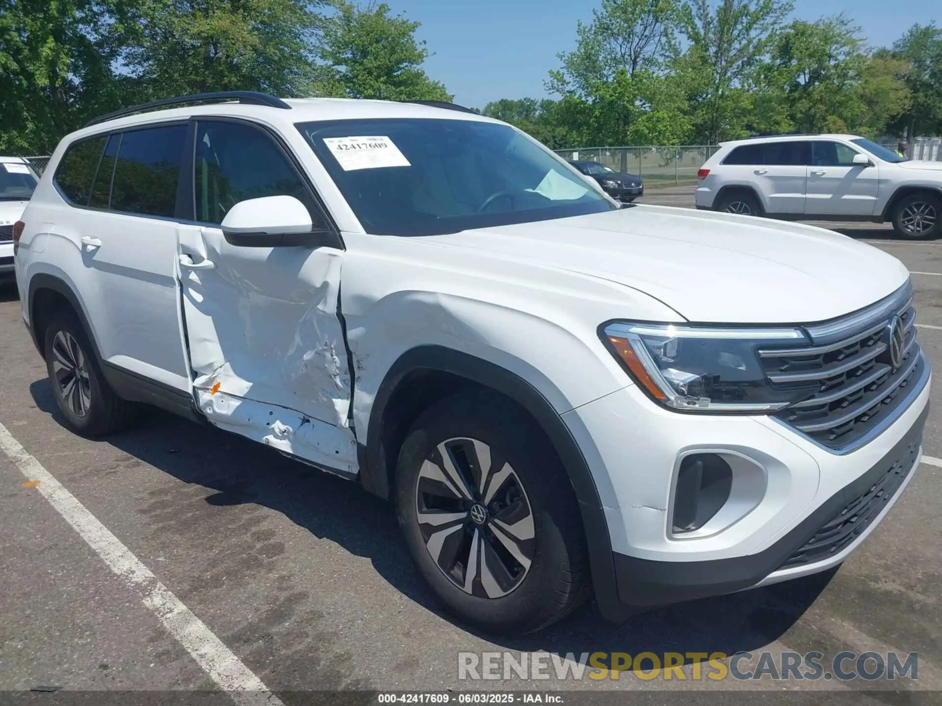 6 Photograph of a damaged car 1V2LR2CA6RC512584 VOLKSWAGEN ATLAS 2024