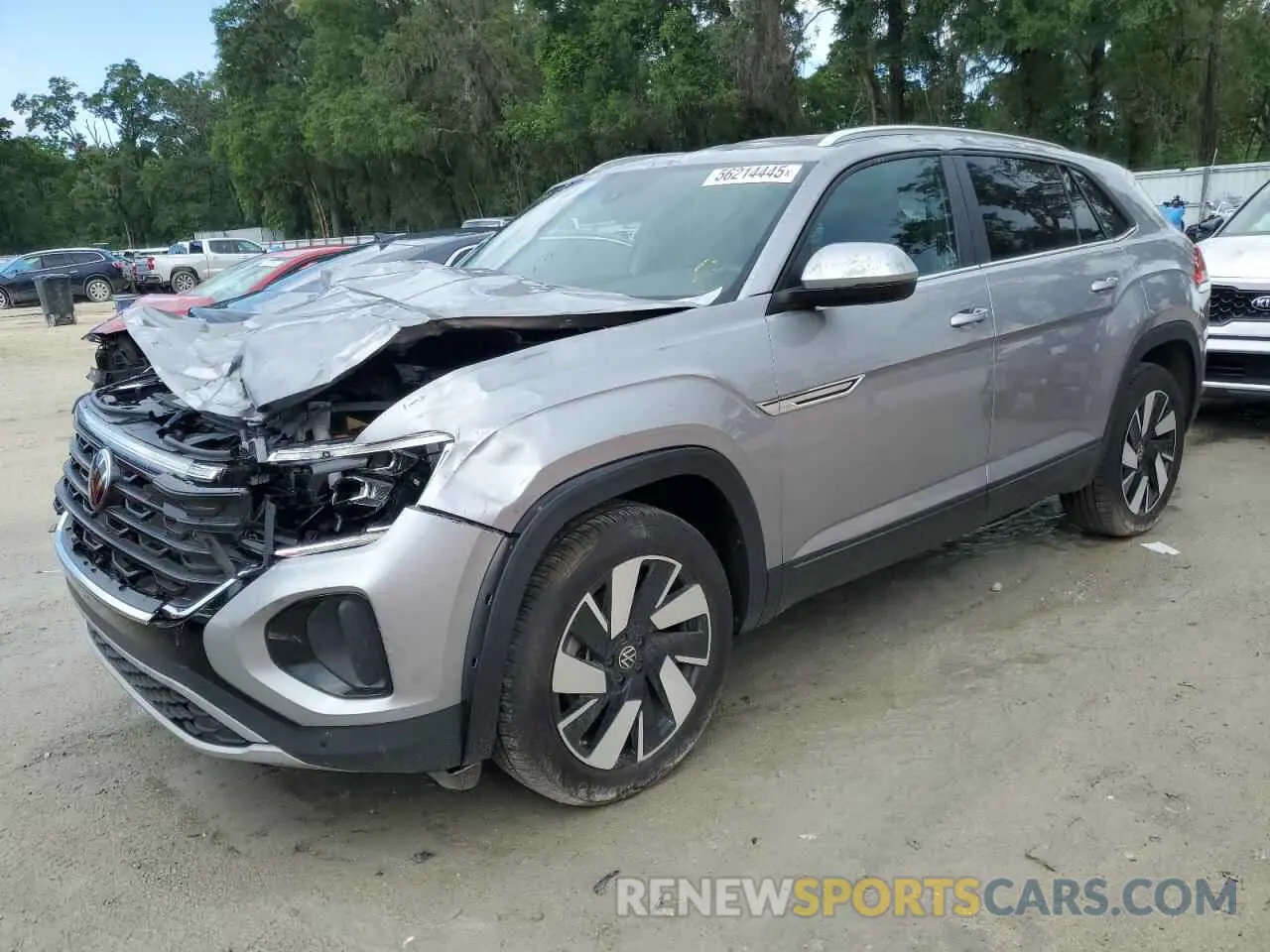 1 Photograph of a damaged car 1V2WE2CA1RC237957 VOLKSWAGEN ATLAS 2024