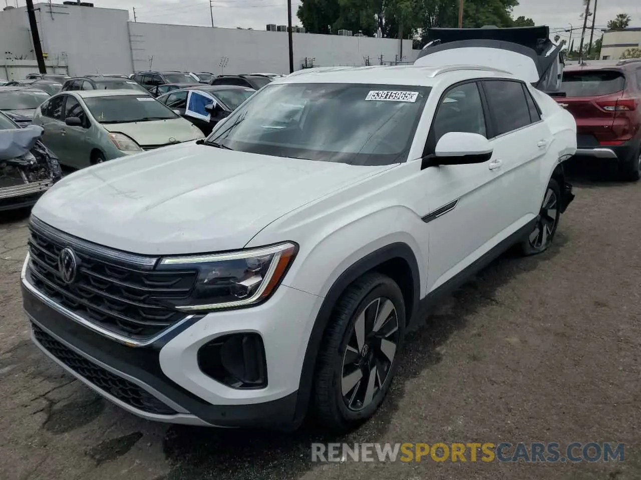 1 Photograph of a damaged car 1V2WE2CA4RC219534 VOLKSWAGEN ATLAS 2024