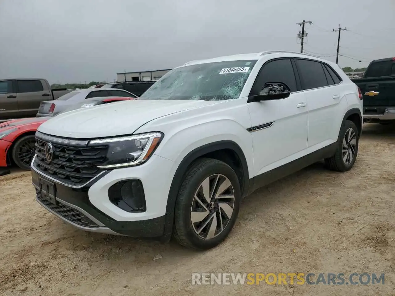 1 Photograph of a damaged car 1V2WE2CA5RC202127 VOLKSWAGEN ATLAS 2024