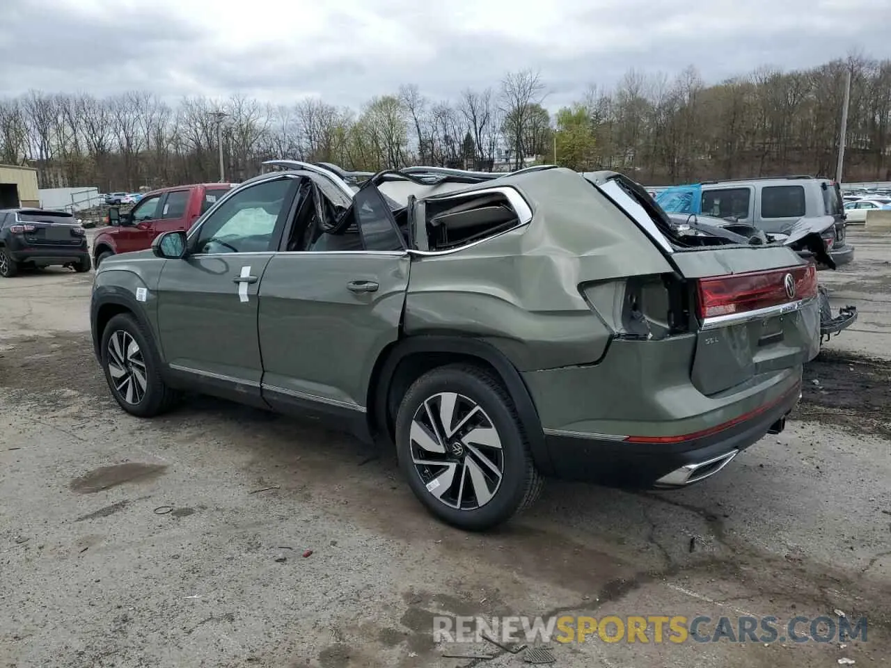 2 Photograph of a damaged car 1V2BR2CA1SC542223 VOLKSWAGEN ATLAS 2025