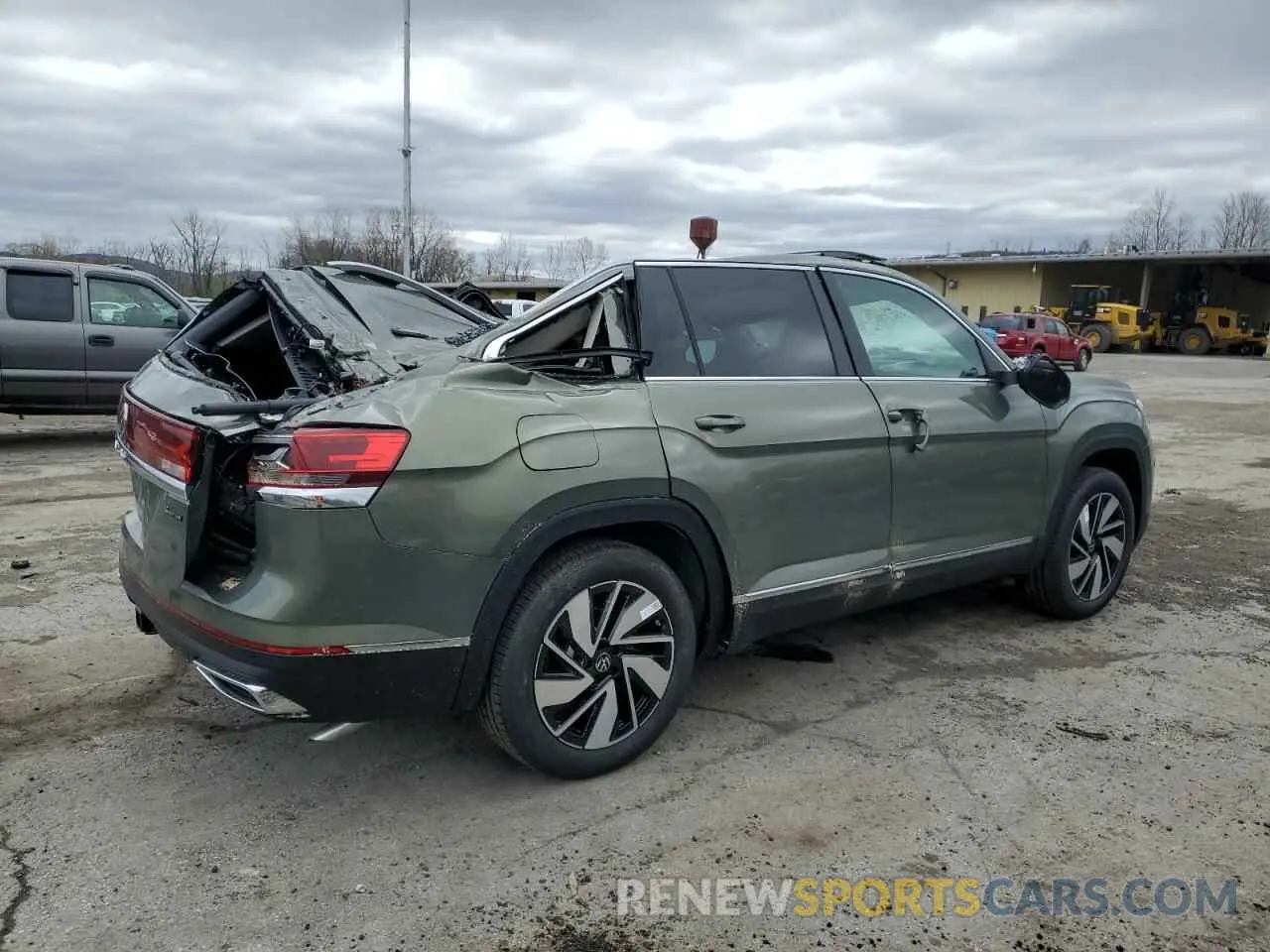 3 Photograph of a damaged car 1V2BR2CA1SC542223 VOLKSWAGEN ATLAS 2025