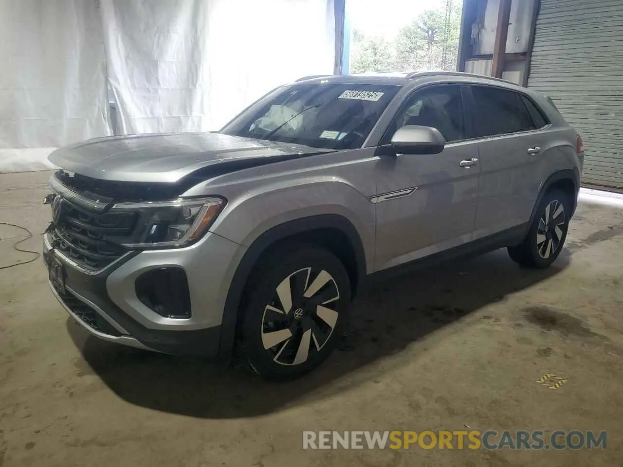 1 Photograph of a damaged car 1V2HE2CA2SC204447 VOLKSWAGEN ATLAS 2025