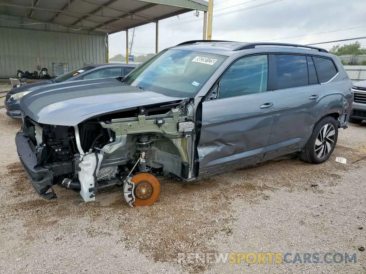 1 Photograph of a damaged car 1V2HR2CA4SC503894 VOLKSWAGEN ATLAS 2025