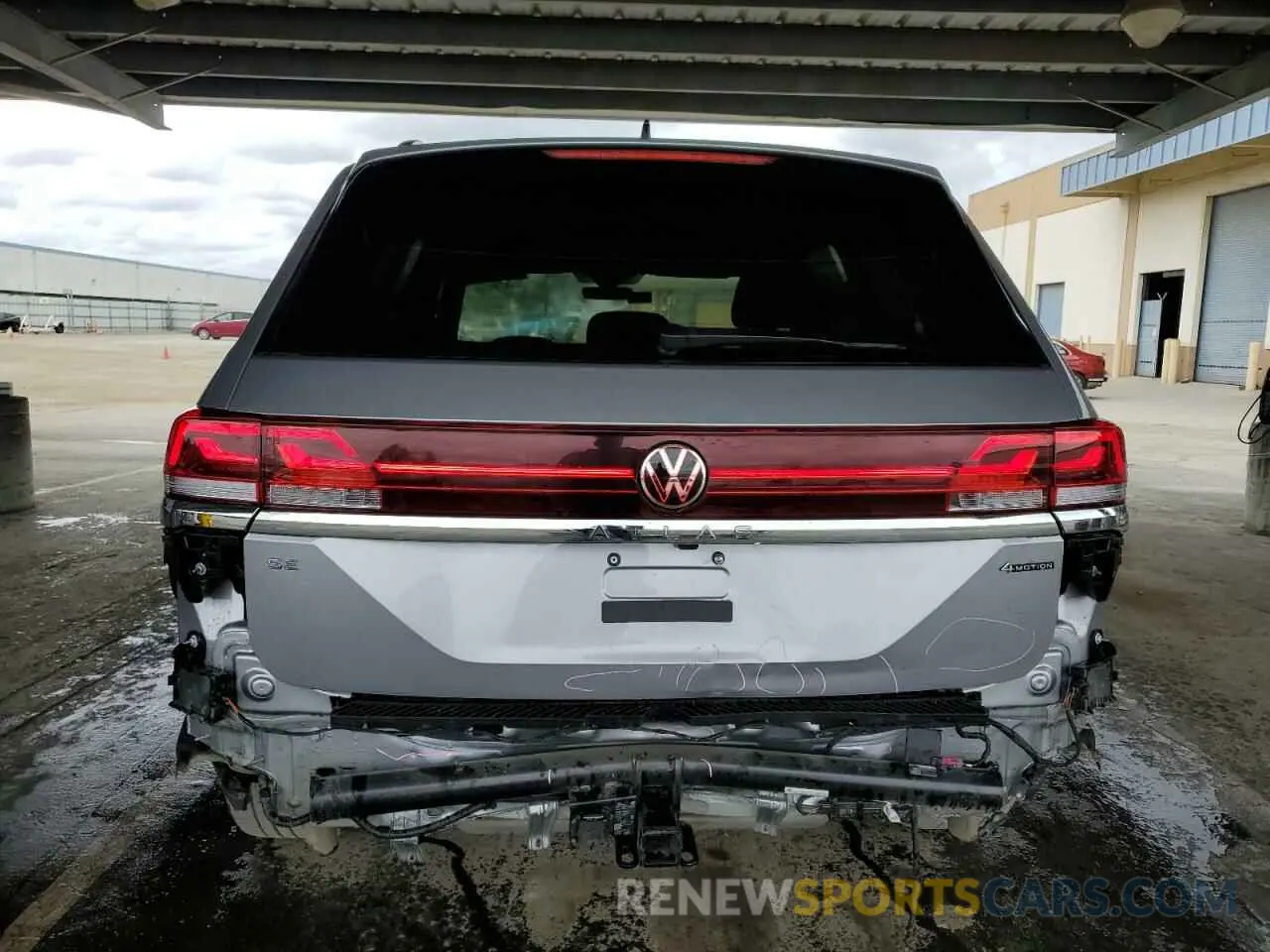 6 Photograph of a damaged car 1V2HR2CA5SC519215 VOLKSWAGEN ATLAS 2025