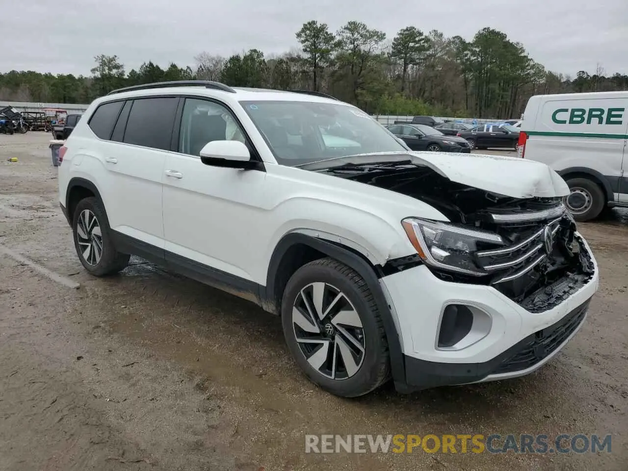 4 Photograph of a damaged car 1V2JR2CA2SC522901 VOLKSWAGEN ATLAS 2025