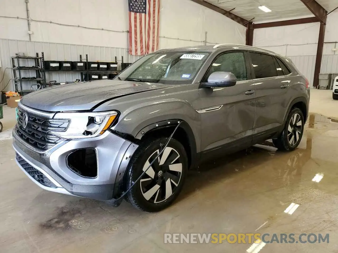 1 Photograph of a damaged car 1V2WE2CA8SC206324 VOLKSWAGEN ATLAS 2025