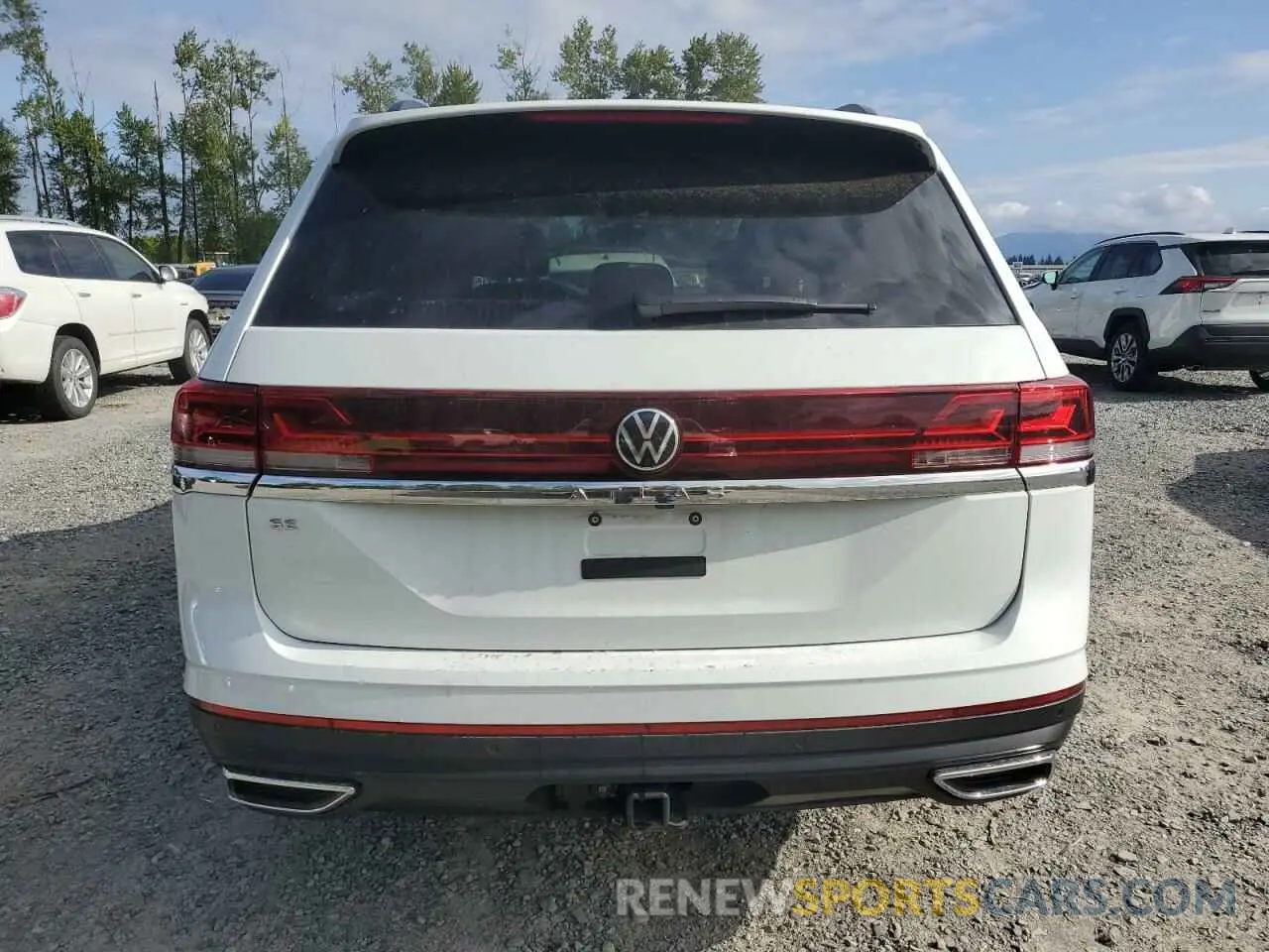 6 Photograph of a damaged car 1V2WR2CA0SC505701 VOLKSWAGEN ATLAS 2025