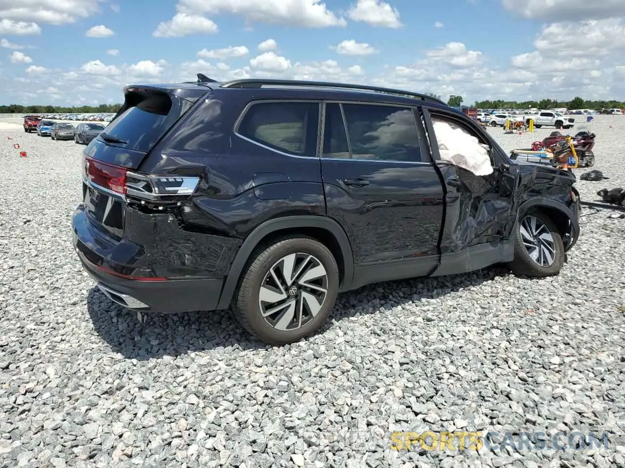 3 Photograph of a damaged car 1V2WR2CA7SC500575 VOLKSWAGEN ATLAS 2025