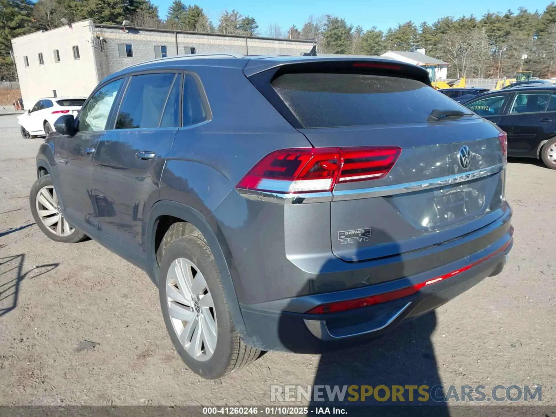 3 Photograph of a damaged car 1V21E2CA2LC212129 VOLKSWAGEN ATLAS CROSS SPORT 2020