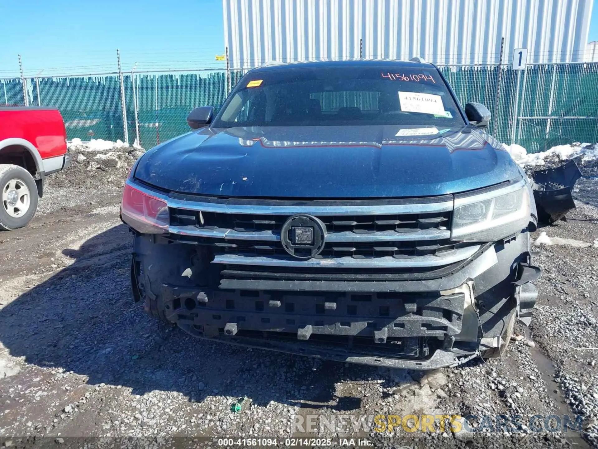 13 Photograph of a damaged car 1V24C2CA9LC214981 VOLKSWAGEN ATLAS CROSS SPORT 2020