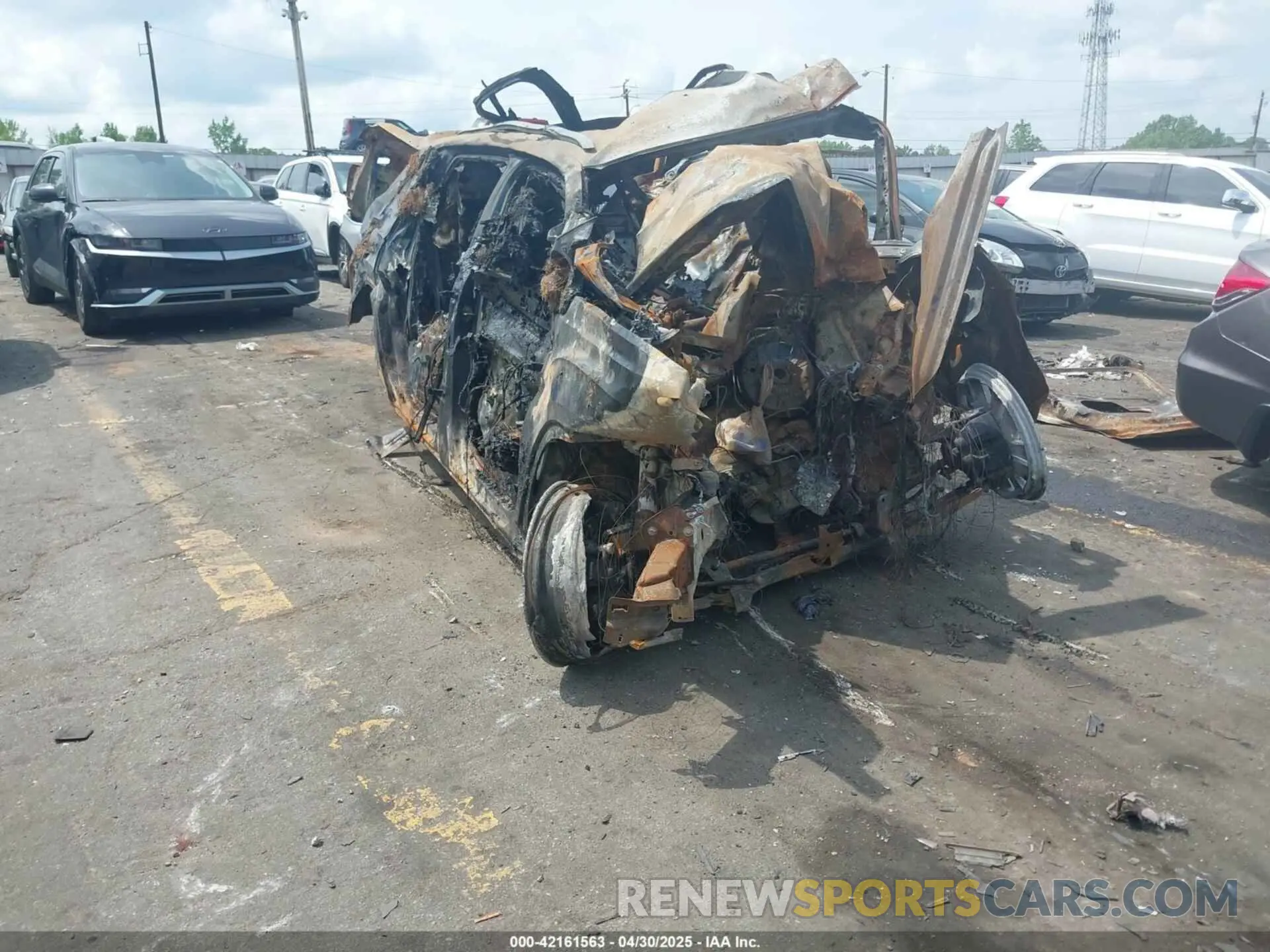 1 Photograph of a damaged car 1V25C2CA5LC205344 VOLKSWAGEN ATLAS CROSS SPORT 2020
