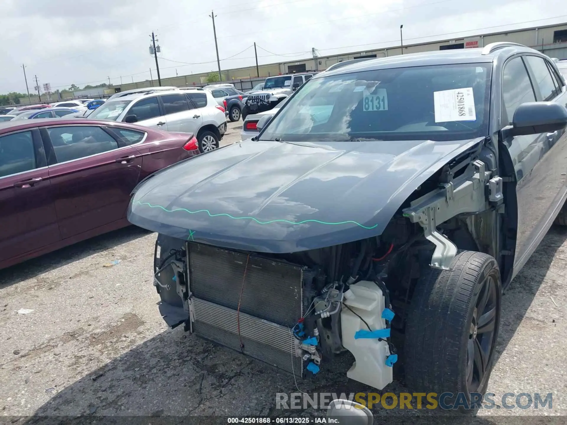6 Photograph of a damaged car 1V26E2CA5LC224197 VOLKSWAGEN ATLAS CROSS SPORT 2020