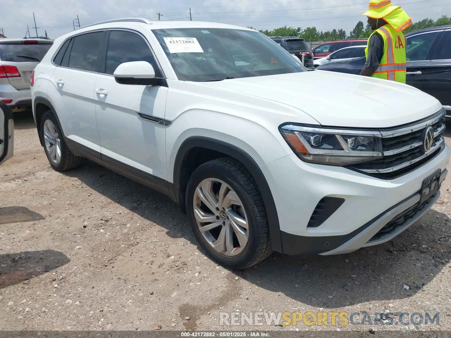 1 Photograph of a damaged car 1V2EE2CA0LC229108 VOLKSWAGEN ATLAS CROSS SPORT 2020