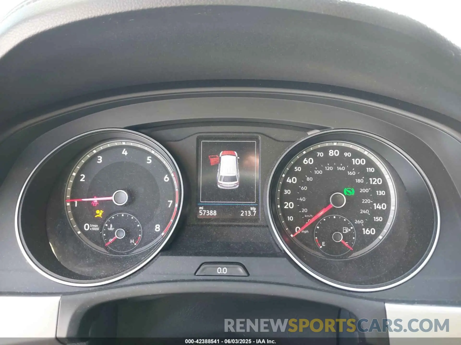 7 Photograph of a damaged car 1V2GC2CA6LC202509 VOLKSWAGEN ATLAS CROSS SPORT 2020