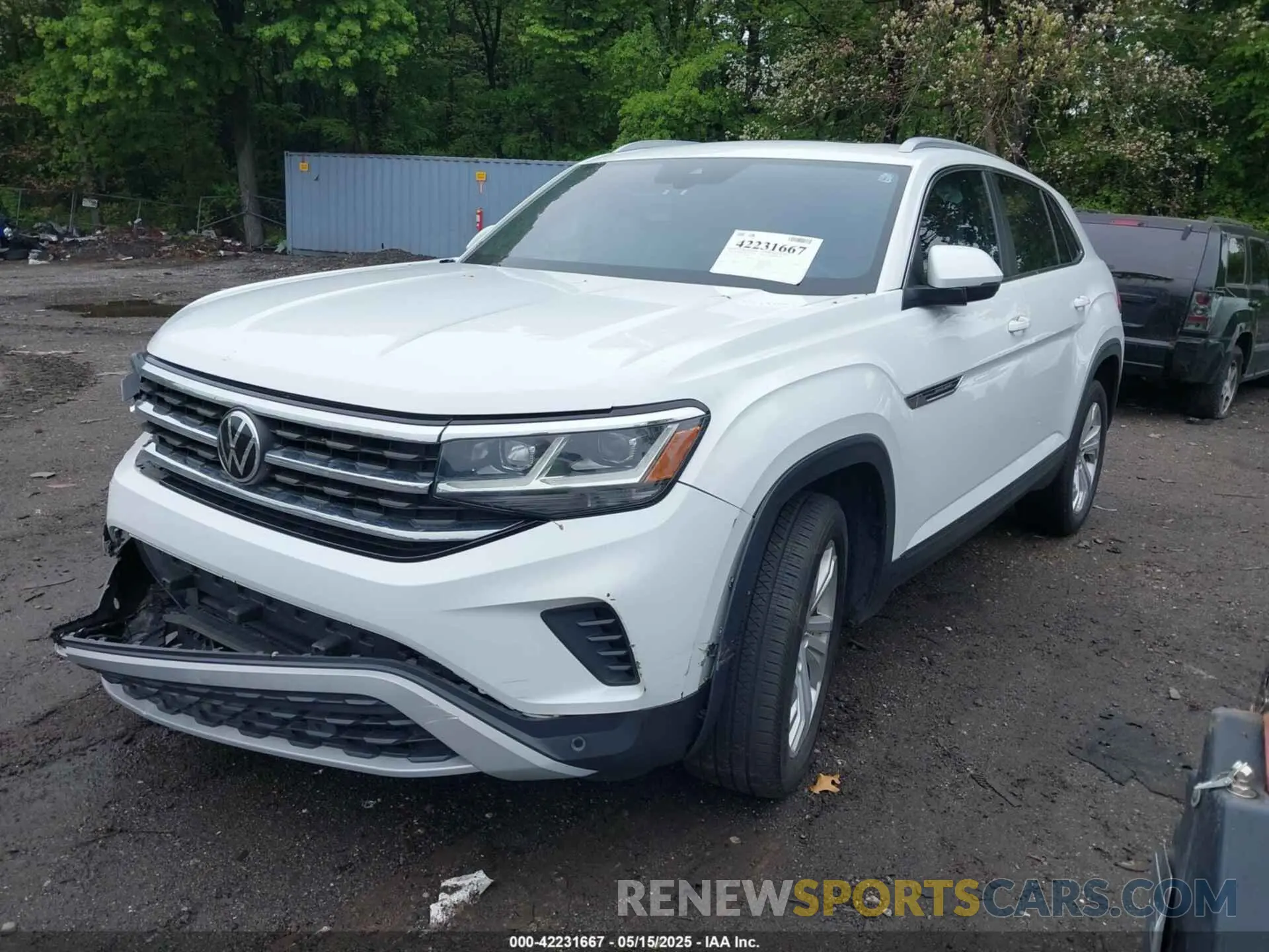 2 Photograph of a damaged car 1V2ME2CA5LC208928 VOLKSWAGEN ATLAS CROSS SPORT 2020