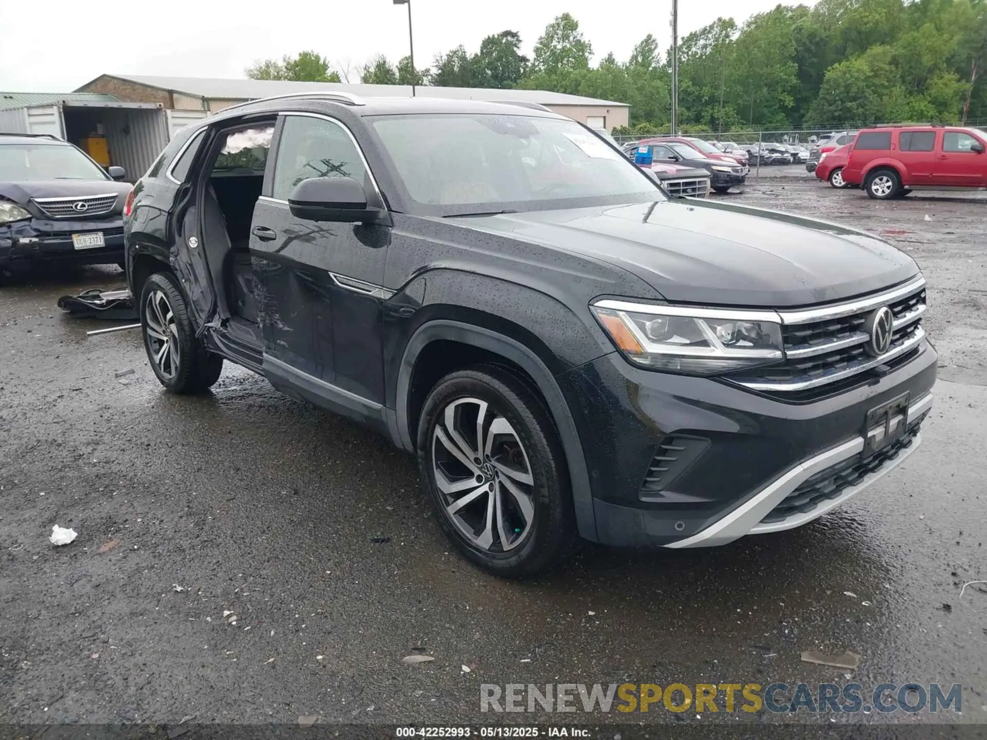 1 Photograph of a damaged car 1V2NE2CA6LC219893 VOLKSWAGEN ATLAS CROSS SPORT 2020