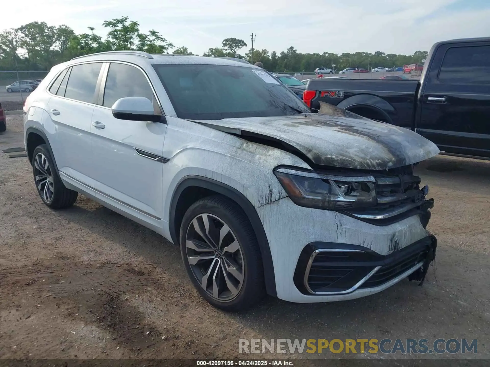 1 Photograph of a damaged car 1V2RE2CA2LC232187 VOLKSWAGEN ATLAS CROSS SPORT 2020