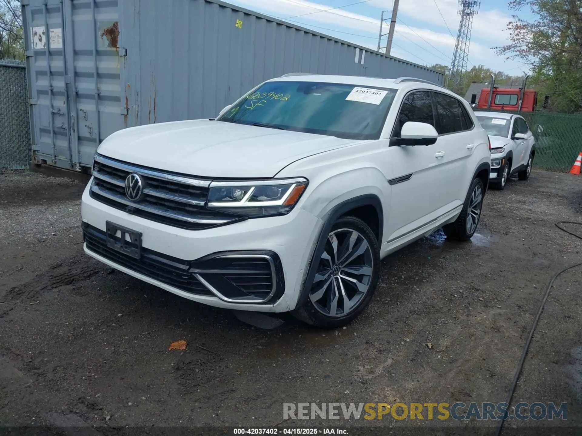 2 Photograph of a damaged car 1V2TE2CA5LC219388 VOLKSWAGEN ATLAS CROSS SPORT 2020