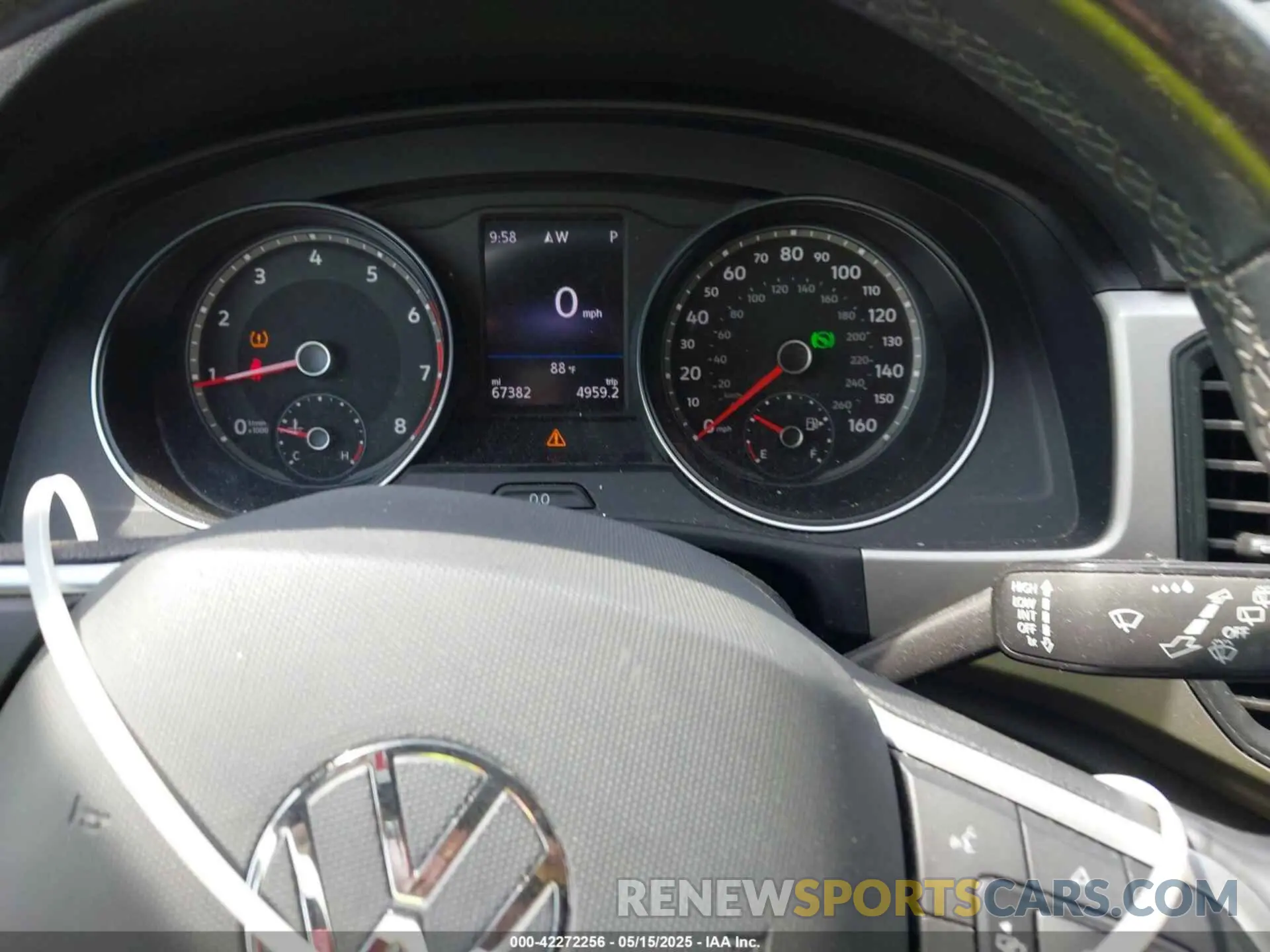 7 Photograph of a damaged car 1V2YC2CA6LC205401 VOLKSWAGEN ATLAS CROSS SPORT 2020