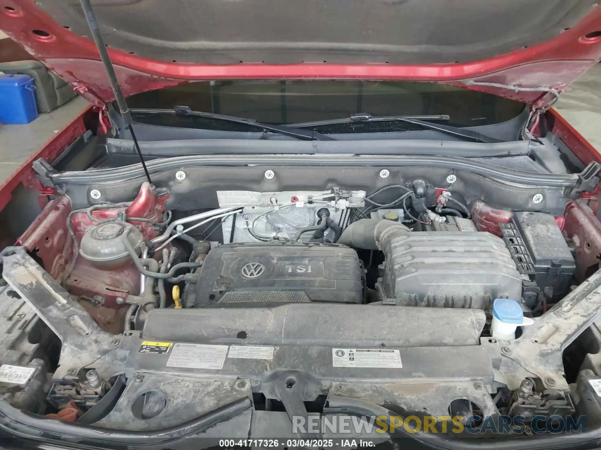 10 Photograph of a damaged car 1V2YC2CA9LC206400 VOLKSWAGEN ATLAS CROSS SPORT 2020