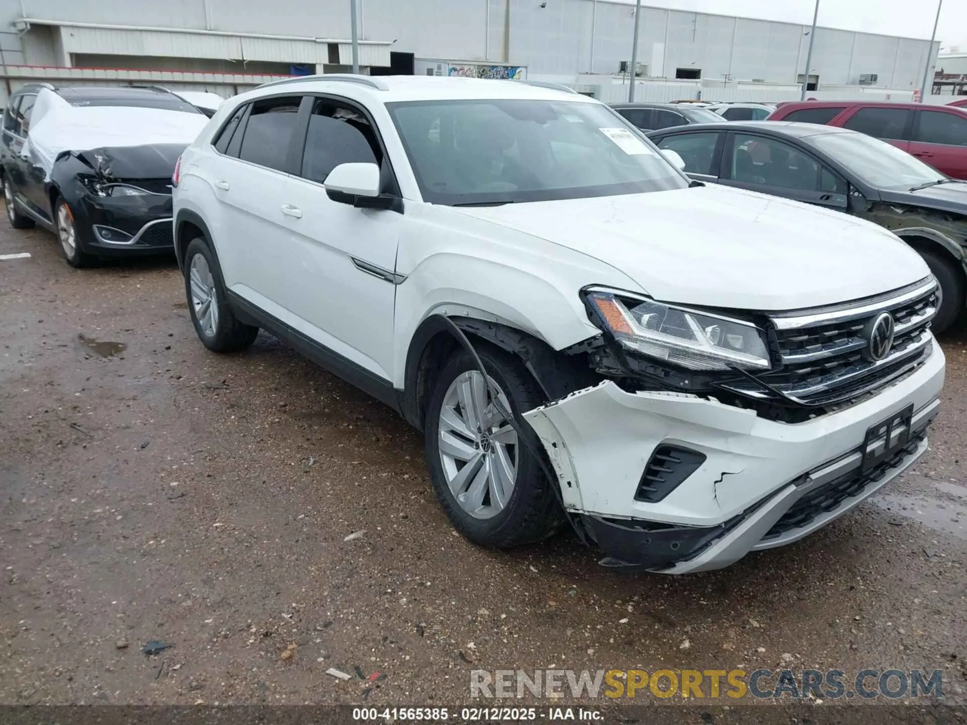 1 Photograph of a damaged car 1V2YE2CA5LC228064 VOLKSWAGEN ATLAS CROSS SPORT 2020