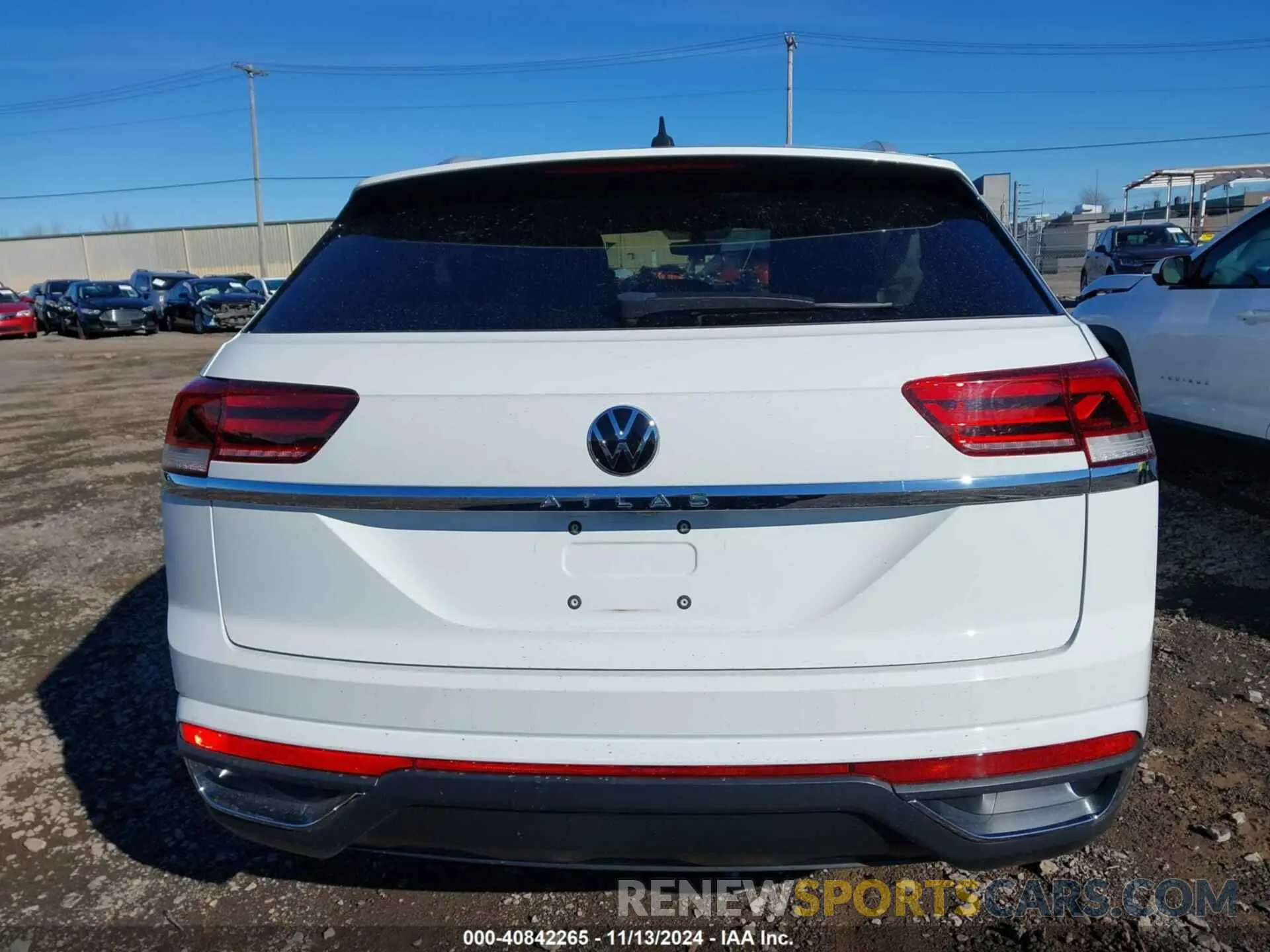 16 Photograph of a damaged car 1V2AC2CA2MC234168 VOLKSWAGEN ATLAS CROSS SPORT 2021