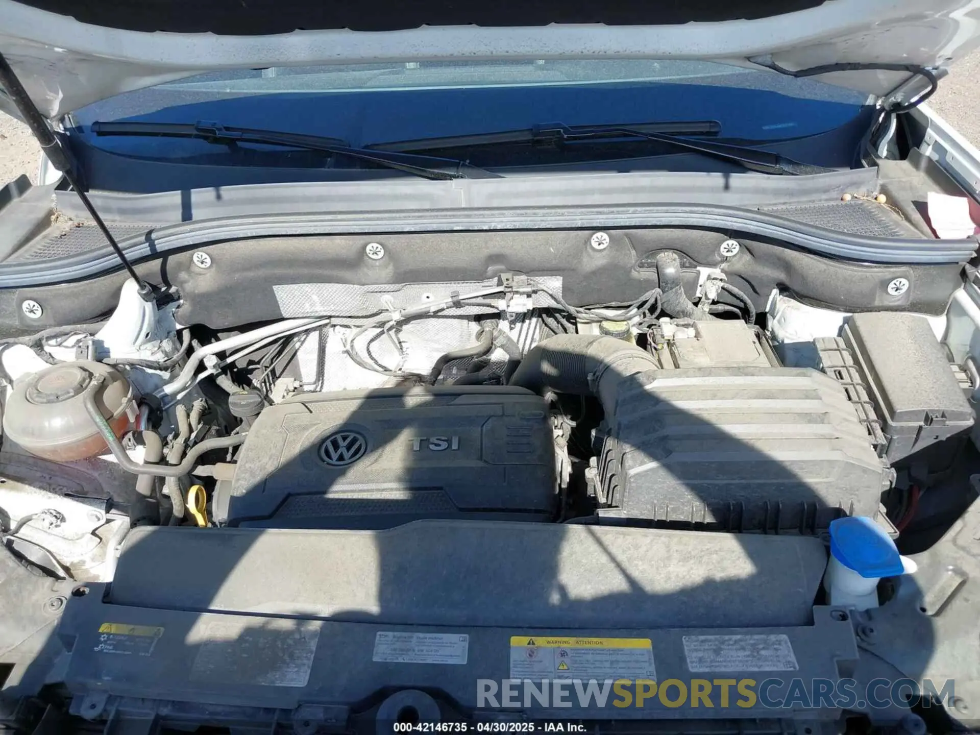 10 Photograph of a damaged car 1V2BC2CA4MC221989 VOLKSWAGEN ATLAS CROSS SPORT 2021