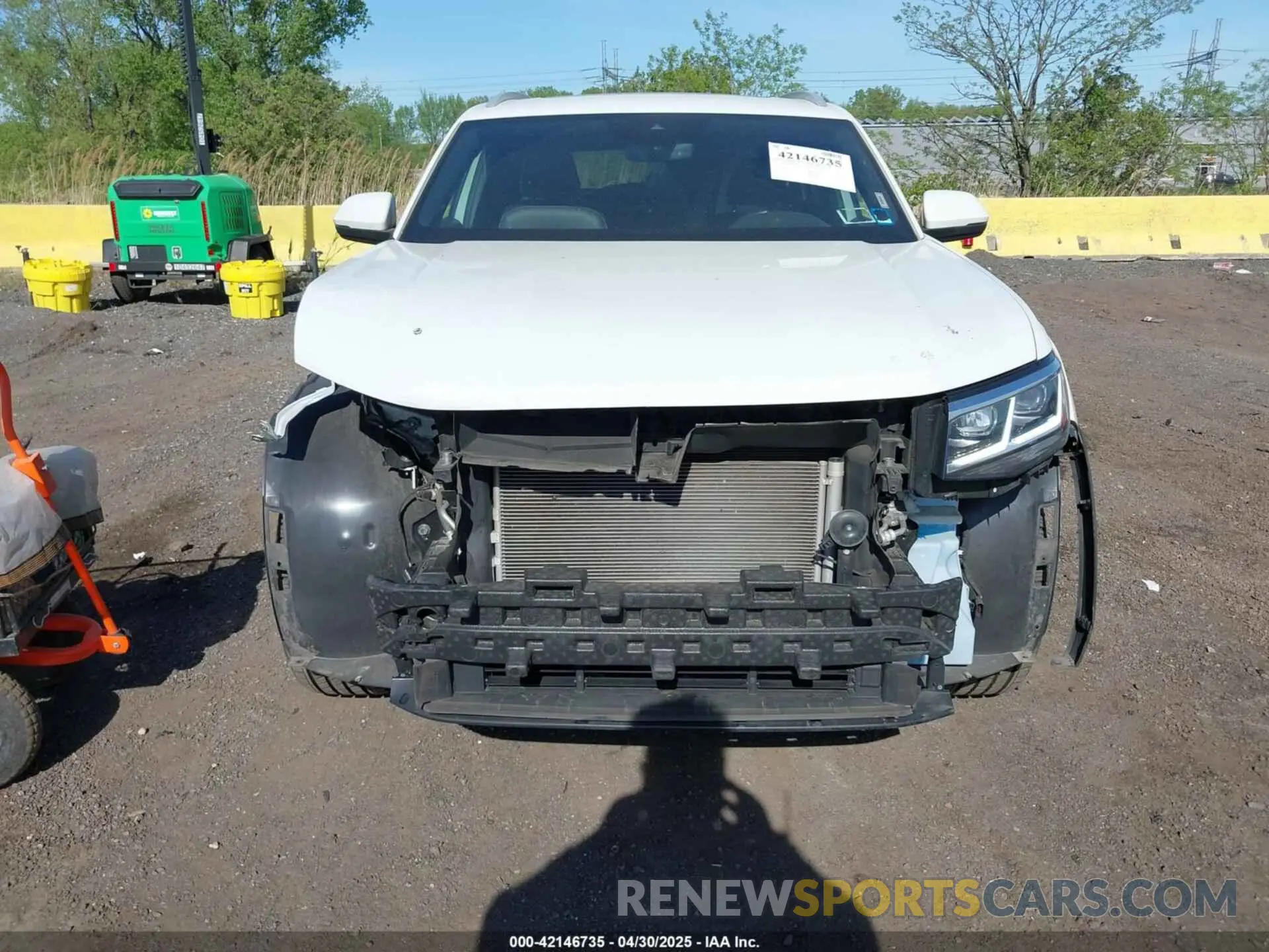 6 Photograph of a damaged car 1V2BC2CA4MC221989 VOLKSWAGEN ATLAS CROSS SPORT 2021